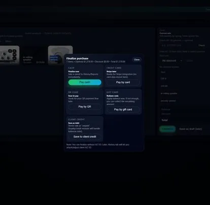 Retail POS reporting and team workflow