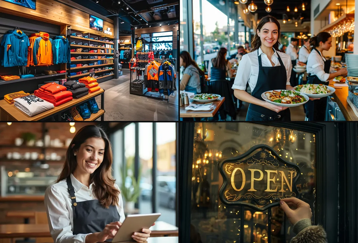 Retail, café, restaurant, and service business POS workflows in Shemify